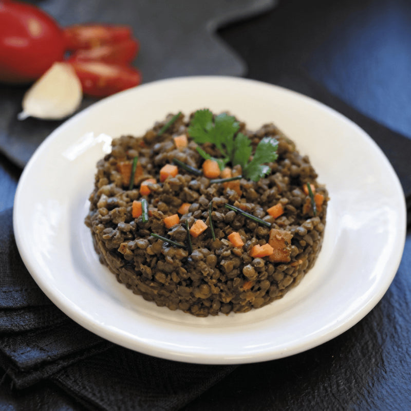 Lentilles à la coriandre